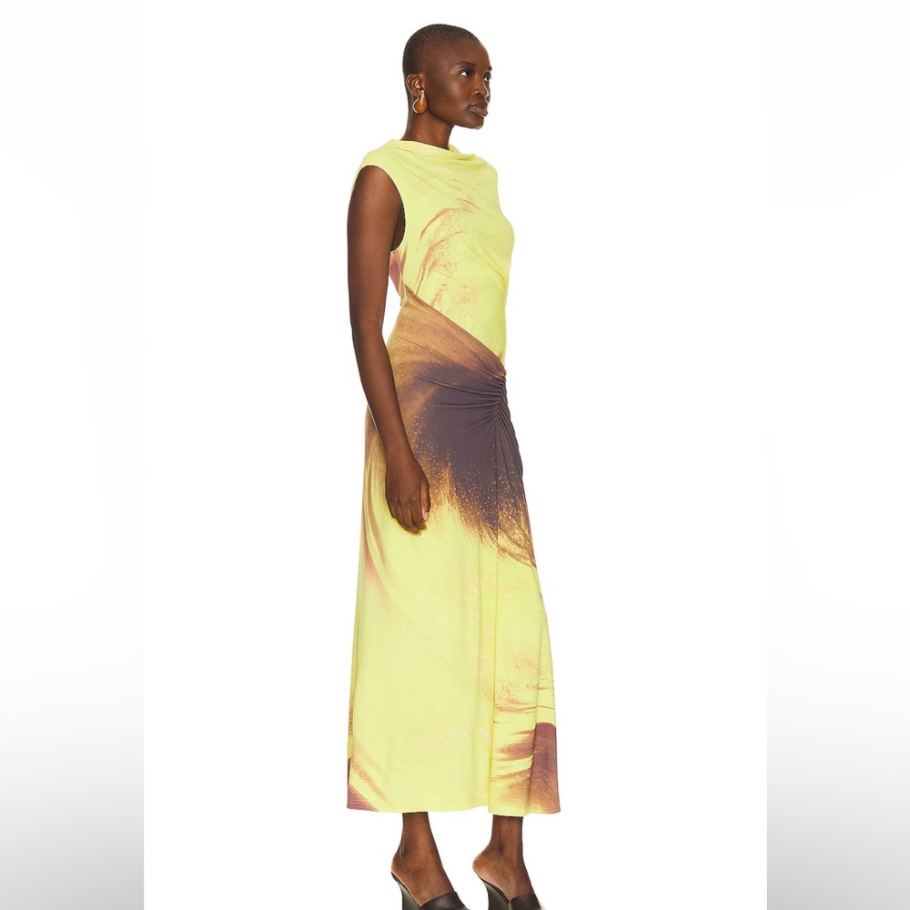 SIMKHAI
Acacia Midi Dress in Luminary Print
Color: Luminary Print
Size: S